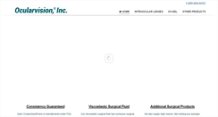 Desktop Screenshot of ocularvision.com